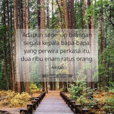 2 Tawarikh 26:12 Ayat Alkitab Dijelaskan