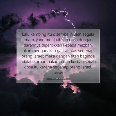 2 Tawarikh 29:24 IDN Gambar Ayat Alkitab
