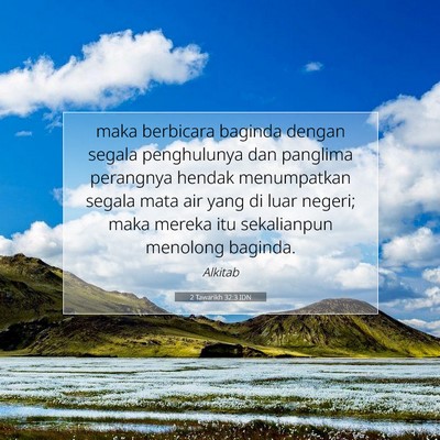 2 Tawarikh 32:3 IDN Gambar Ayat Alkitab