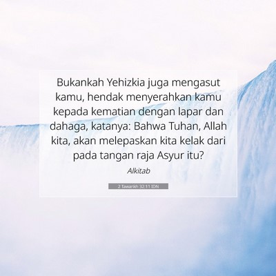 2 Tawarikh 32:11 IDN Gambar Ayat Alkitab