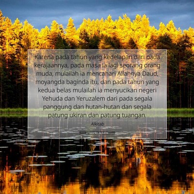 2 Tawarikh 34:3 IDN Gambar Ayat Alkitab