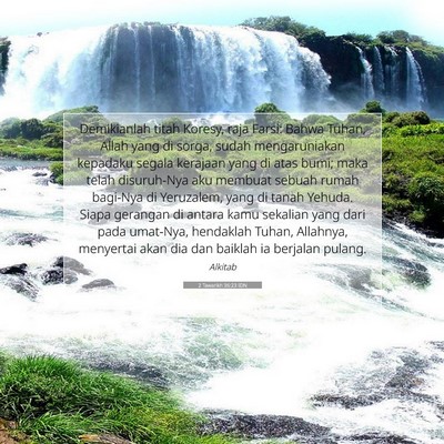 2 Tawarikh 36:23 IDN Gambar Ayat Alkitab