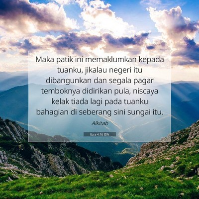 Ezra 4:16 IDN Gambar Ayat Alkitab