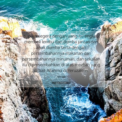 Ezra 7:17 IDN Gambar Ayat Alkitab
