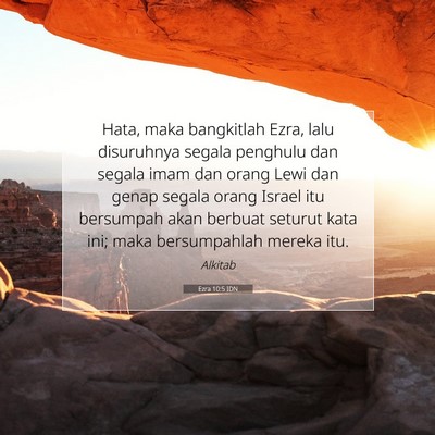 Ezra 10:5 IDN Gambar Ayat Alkitab