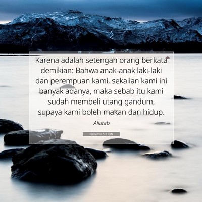 Nehemia 5:2 IDN Gambar Ayat Alkitab