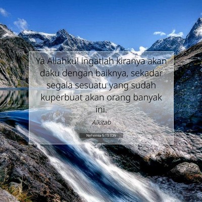 Nehemia 5:19 Ayat Alkitab Dijelaskan