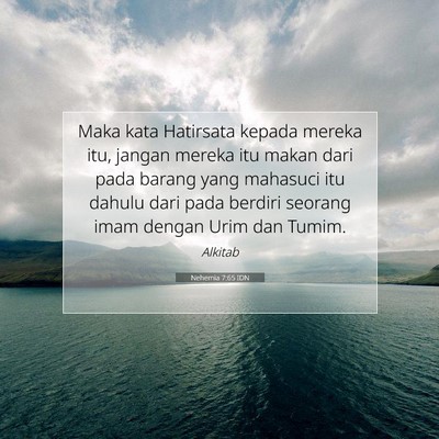 Nehemia 7:65 IDN Gambar Ayat Alkitab