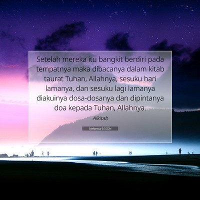 Nehemia 9:3 Ayat Alkitab Dijelaskan