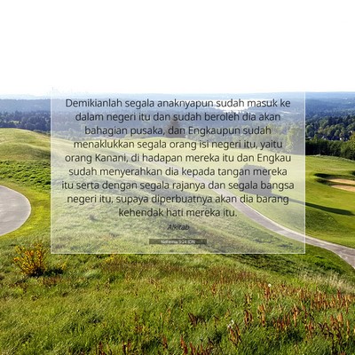 Nehemia 9:24 IDN Gambar Ayat Alkitab