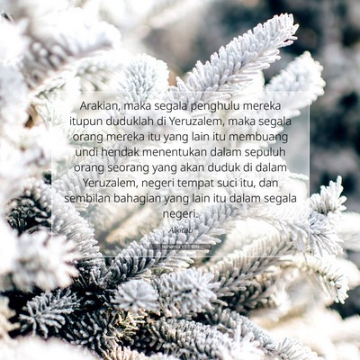 Nehemia 11:1 IDN Gambar Ayat Alkitab