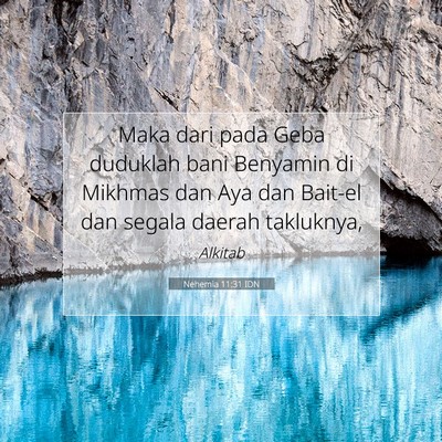 Nehemia 11:31 IDN Gambar Ayat Alkitab