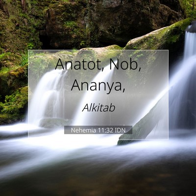 Nehemia 11:32 IDN Gambar Ayat Alkitab