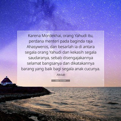 Ester 10:3 Ayat Alkitab Dijelaskan