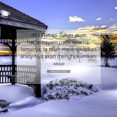 Mazmur 9:7 Ayat Alkitab Dijelaskan