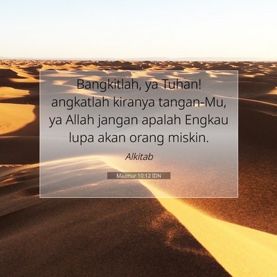 Mazmur 10:12 IDN Gambar Ayat Alkitab