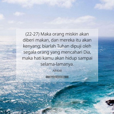 Mazmur 22:26 IDN Gambar Ayat Alkitab