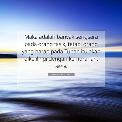 Mazmur 32:10 IDN Gambar Ayat Alkitab