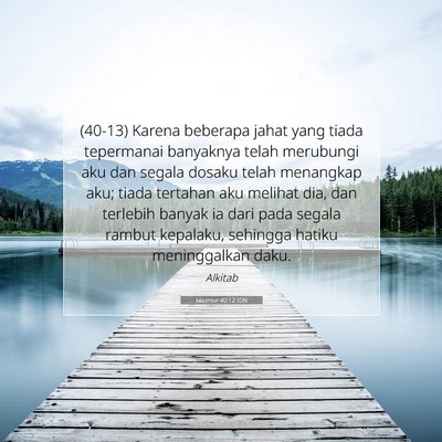 Mazmur 40:12 Ayat Alkitab Dijelaskan