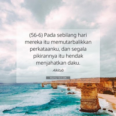Mazmur 56:5 IDN Gambar Ayat Alkitab