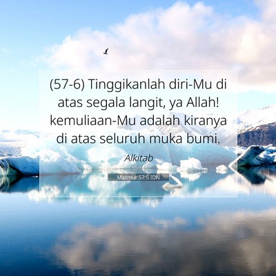 Mazmur 57:5 IDN Gambar Ayat Alkitab