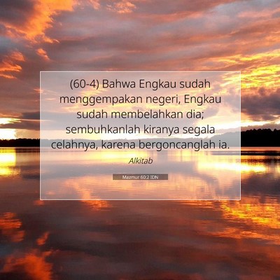 Mazmur 60:2 IDN Gambar Ayat Alkitab