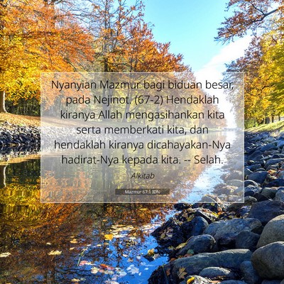 Mazmur 67:1 IDN Gambar Ayat Alkitab