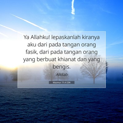 Mazmur 71:4 IDN Gambar Ayat Alkitab