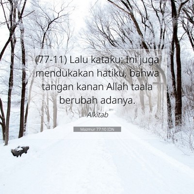 Mazmur 77:10 IDN Gambar Ayat Alkitab