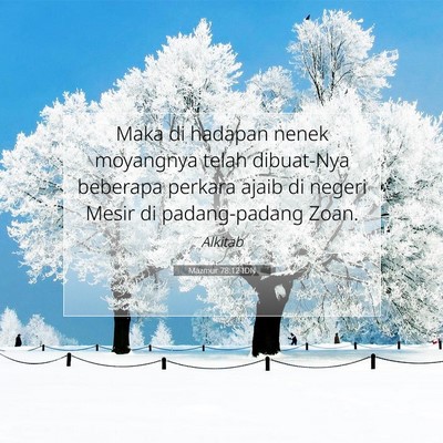 Mazmur 78:12 IDN Gambar Ayat Alkitab