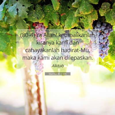 Mazmur 80:3 IDN Gambar Ayat Alkitab
