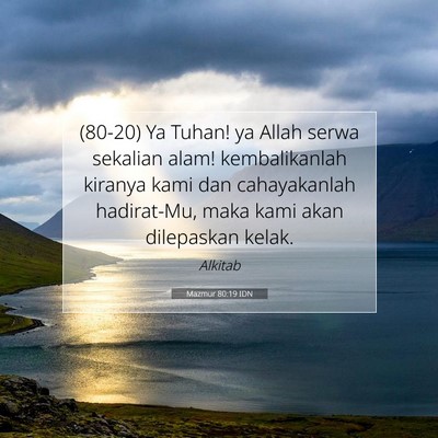 Mazmur 80:19 IDN Gambar Ayat Alkitab