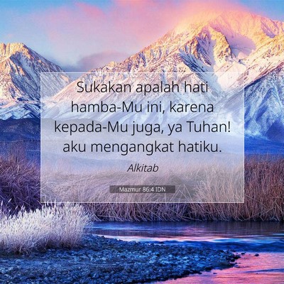 Mazmur 86:4 Ayat Alkitab Dijelaskan
