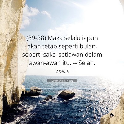 Mazmur 89:37 IDN Gambar Ayat Alkitab