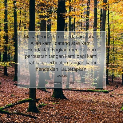 Mazmur 90:17 IDN Gambar Ayat Alkitab
