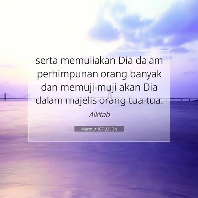 Mazmur 107:32 Ayat Alkitab Dijelaskan