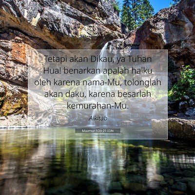 Mazmur 109:21 IDN Gambar Ayat Alkitab
