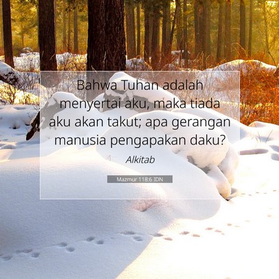 Mazmur 118:6 Ayat Alkitab Dijelaskan