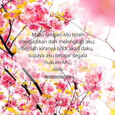 Mazmur 119:73 IDN Gambar Ayat Alkitab