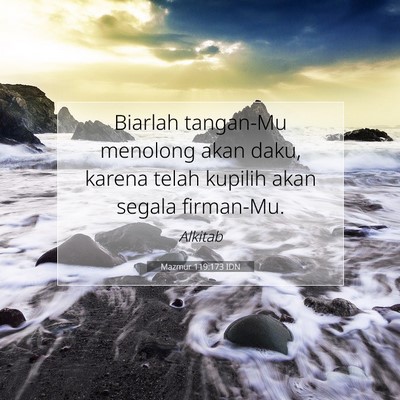 Mazmur 119:173 IDN Gambar Ayat Alkitab
