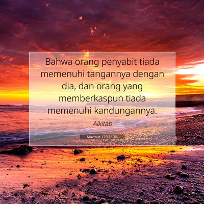 Mazmur 129:7 IDN Gambar Ayat Alkitab