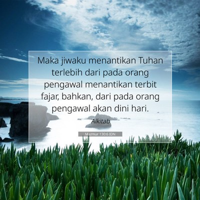 Mazmur 130:6 Ayat Alkitab Dijelaskan