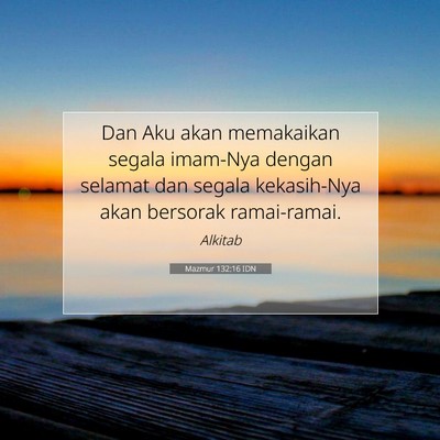 Mazmur 132:16 IDN Gambar Ayat Alkitab