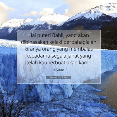 Mazmur 137:8 IDN Gambar Ayat Alkitab