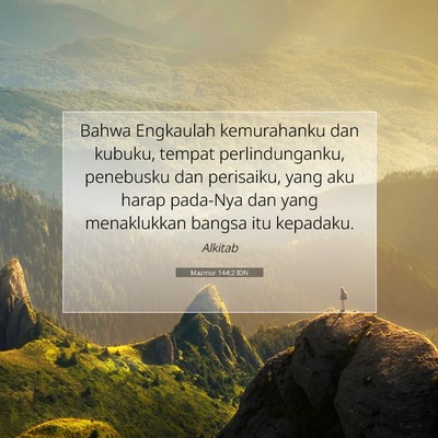 Mazmur 144:2 IDN Gambar Ayat Alkitab