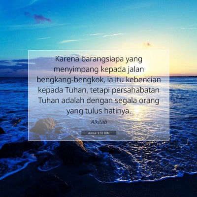 Amsal 3:32 IDN Gambar Ayat Alkitab