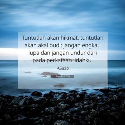 Amsal 4:5 IDN Gambar Ayat Alkitab