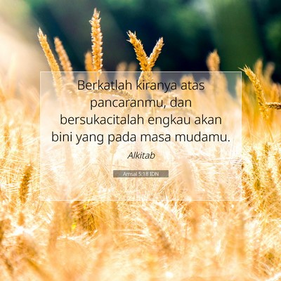 Amsal 5:18 IDN Gambar Ayat Alkitab