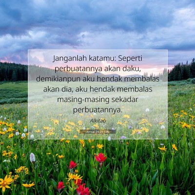 Amsal 24:29 IDN Gambar Ayat Alkitab