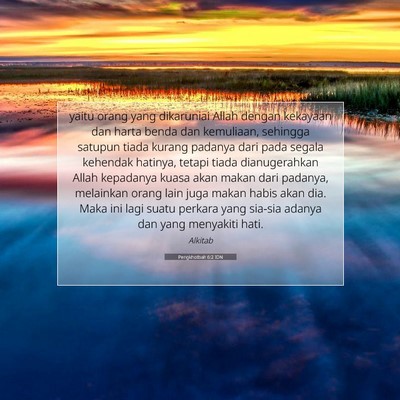 Pengkhotbah 6:2 Ayat Alkitab Dijelaskan